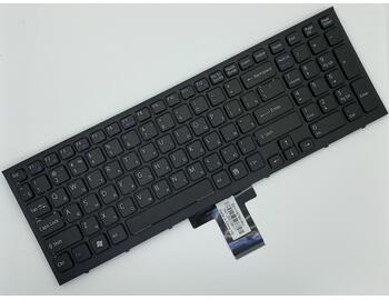Клавиатура для ноутбука Sony Vaio (VPC-EB) Black, (Black Frame) RU - фото 2