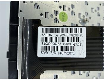 Клавиатура для ноутбука Sony Vaio (VPC-EA) Black, (Black Frame) RU - фото 3