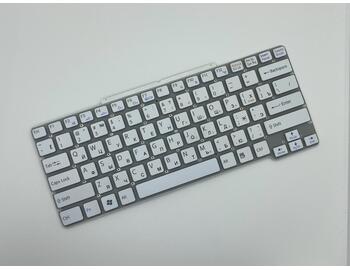 Клавиатура для ноутбука Sony Vaio (VGN-SR) White, (No Frame) RU - фото 2