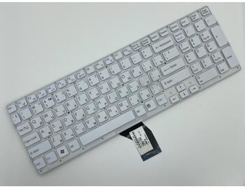 Клавиатура для ноутбука Sony Vaio (VPC-CB, VPCCB, VPCCB3S1R, VPCCB2S1R) White, (No Frame), RU - фото 2