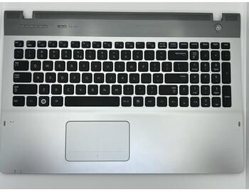 Клавиатура для ноутбука Samsung (QX530) Black, (Silver TopCase), RU - фото 2