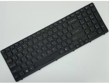 Клавиатура для ноутбука Sony Vaio (SVE15, SVE1511V1R) Black, (Black Frame) RU - фото 2