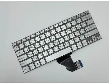 Клавиатура для ноутбука Sony Vaio (SVF14) Silver, (No Frame) RU - фото 2