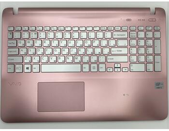 Клавиатура для ноутбука Sony FIT 15 (SVF15) Gray, (Pink TopCase), RU - фото 2