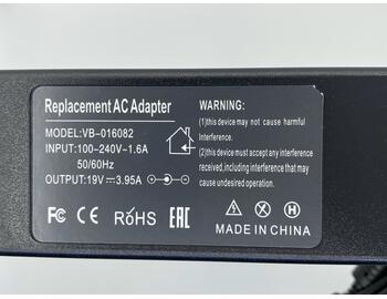 Блок питания для ноутбука Sony 75W 19V 3.95A 6.5x4.4mm VGP-AC16V8 REPLACEMENT - фото 3