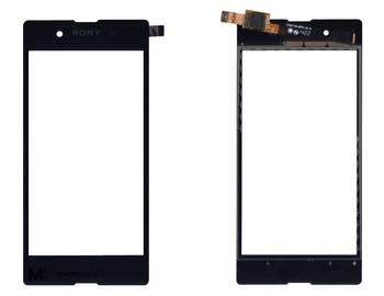 Тачскрін (Сенсорне скло) для смартфона Sony Xperia E3 чорний