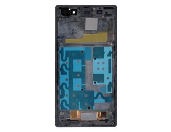 Матриця з тачскріном (модуль) для Sony Xperia Z1 C6902 чорний з рамкою