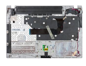 Клавиатура для ноутбука Samsung (Q330) Black, (White TopCase), RU - фото 2