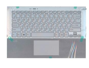 Клавіатура для ноутбука Sony Vaio (SVP11) Silver, (Silver TopCase), RU - фото 2