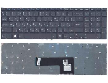 Клавиатура для ноутбука Sony (FIT 15, SVF15) Black, (No Frame) RU