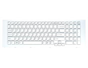 Клавиатура для ноутбука Sony Vaio (VPC-EJ) White, (White Frame), RU - фото 2