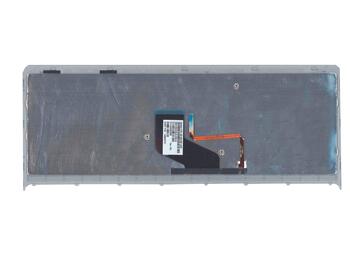 Клавіатура для ноутбука Sony Vaio (VPC-F219fc, VPC-F22 VPC-F23) з підсвіткою (Light), Black, (Gray Frame) RU - фото 3