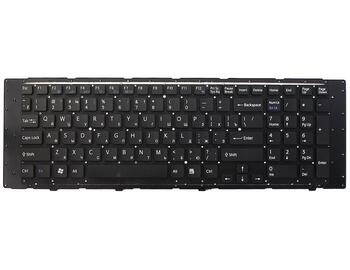 Клавиатура для ноутбука Sony Vaio (VPCEF, VPC-EF) Black, (No Frame) RU - фото 2