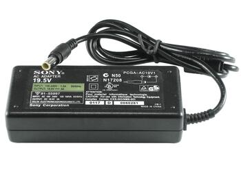 Блок питания для ноутбука Sony 60W 19.5V 3A 6.5x4.4mm PCGA-AC19V1 Orig