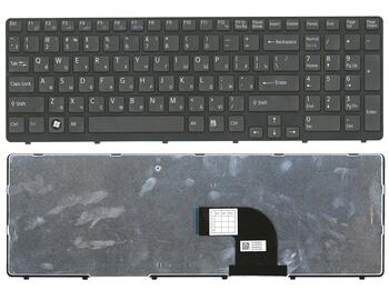 Клавиатура для ноутбука Sony Vaio (SVE15, SVE1511V1R) Black, (Black Frame) RU - фото 5