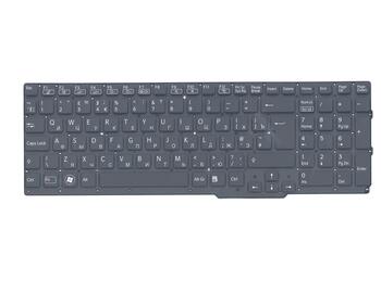 Клавиатура для ноутбука Sony Vaio (SVS15) Black, с подсветкой (Light), (No Frame) RU (Вертикальный энтер) - фото 2