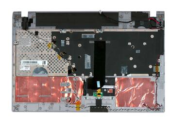 Клавіатура для ноутбука Samsung (Q530) Black, (Silver TopCase), RU - фото 2