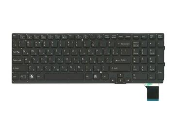 Клавиатура для ноутбука Sony Vaio (VPC-SE) Black, (No Frame), RU - фото 2