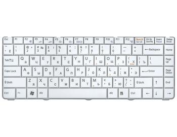 Клавиатура для ноутбука Sony Vaio (VGN-NR, VGN-NS) White, RU - фото 2