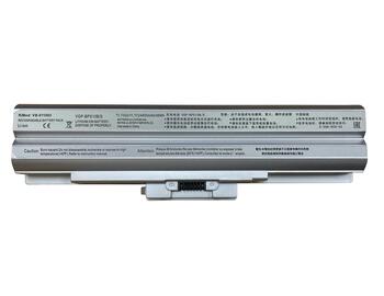 Акумуляторна батарея для ноутбука Sony VAIO VGP-BPS13 VGN-AW 11.1V Silver 4400mAh