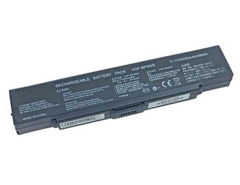 Аккумуляторная батарея для ноутбука Sony VAIO VGP-BPS9B VGN-NR260E 11.1V Black 5200mAh OEM