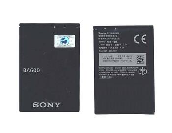 Акумуляторна батарея для смартфона Sony BA600 Xperia U ST25i 3.7V Black 1290mAh 4.8Wh