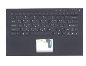 Клавиатура для ноутбука Sony Vaio (VPCZ2) Black, с топ панелью, (Black), RU - фото 2