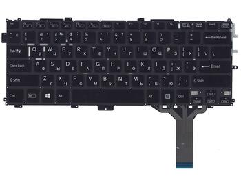 Клавіатура для ноутбука Sony (SVP13) Black, (No Frame) RU - фото 2