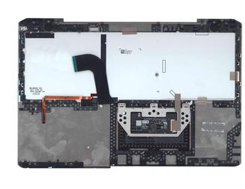 Клавиатура для ноутбука Sony Vaio (SVS15) с подсветкой (Light), Black, с топ панелью (Black), RU - фото 3