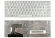 Клавіатура для ноутбука Sony Vaio (VPC-S) White, (Silver Frame) RU