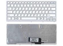 Купить Клавиатура для ноутбука Sony Vaio (VPC-CW, VPCCW) White, (Silver Frame) RU