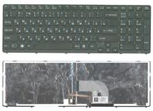 Купить Клавиатура для ноутбука Sony Vaio (SVE17) Black, с подсветкой (Light), (Black Frame) RU