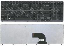 Купить Клавиатура для ноутбука Sony Vaio (SVE17) Black, (Gray Frame) RU