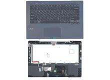 Купить Клавиатура для ноутбука Sony Vaio (VPC-SB) Black, (Black TopCase), RU (for fingerprint reader)