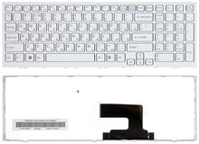 Купить Клавиатура для ноутбука Sony Vaio (VPC-EH, VPCEH) White, (White Frame) RU